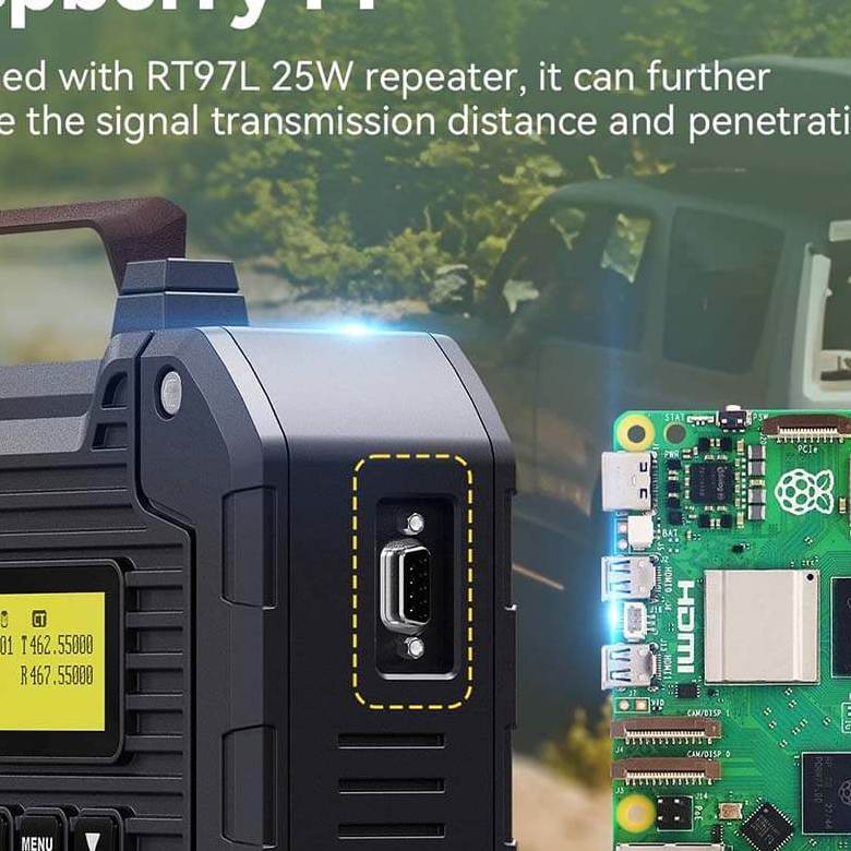 Retevis RT97L GMRS Portable Repeater and Ailunce HA1G Handheld Radio Bundle