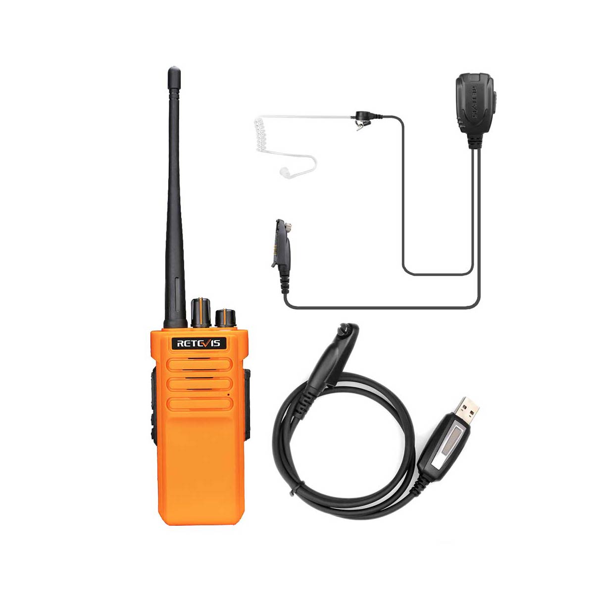 RT29 UHF Long Range Two Way Radios Bulk (Orange)