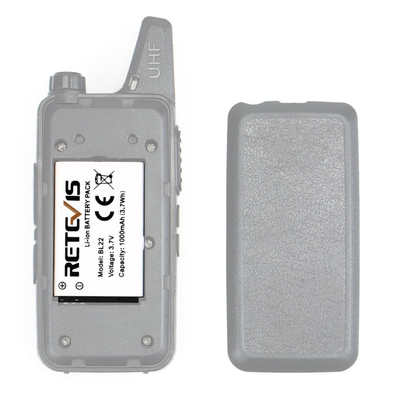 1000mAh 3.7V Rechargeable Li-ion Battery for RT22 RT622