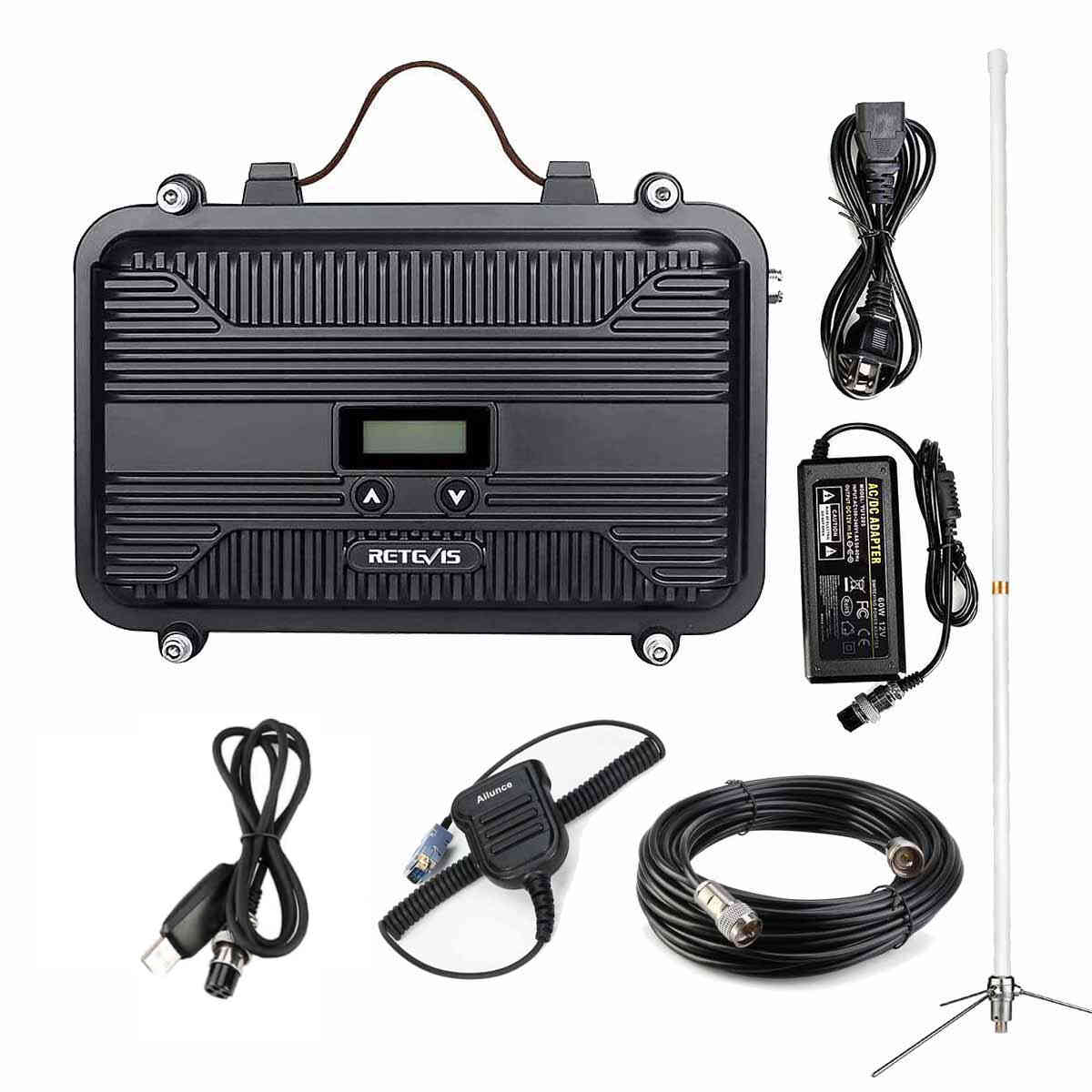 RT97S Portable GMRS Repeater Kit With FRP Antenna