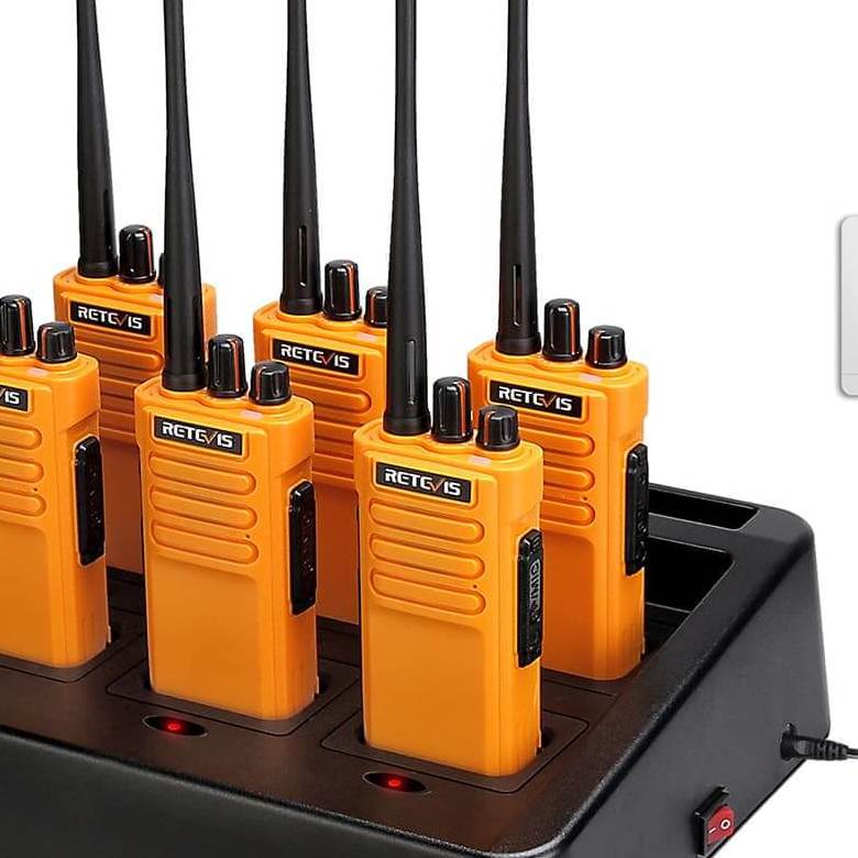 Retevis RT29 Orange Long range Heavy Duty Rugged Two Way Radio
