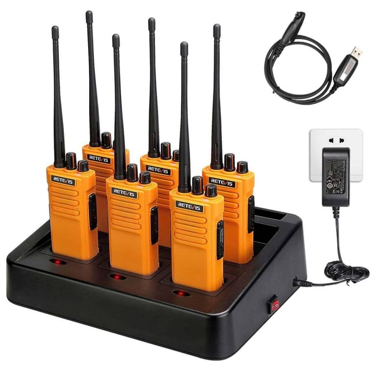 Retevis RT29 High-Vis Orange IP67 Waterproof Long Distance Handheld Radio