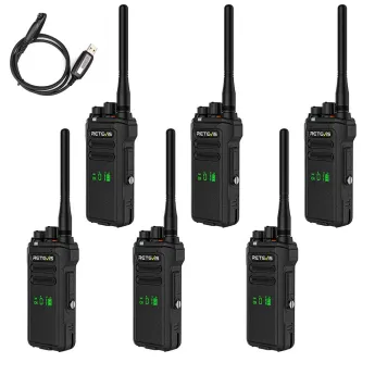 Retevis NR30D AES256 Long Range Waterproof DMR Business Radio with Noise Reduction