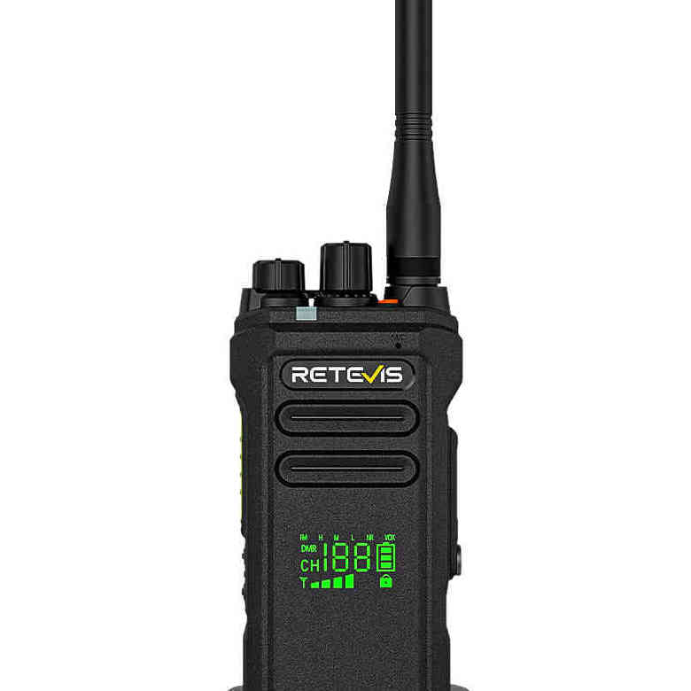 Retevis NR30D AES256 Long Range Waterproof DMR Business Radio with Noise Reduction