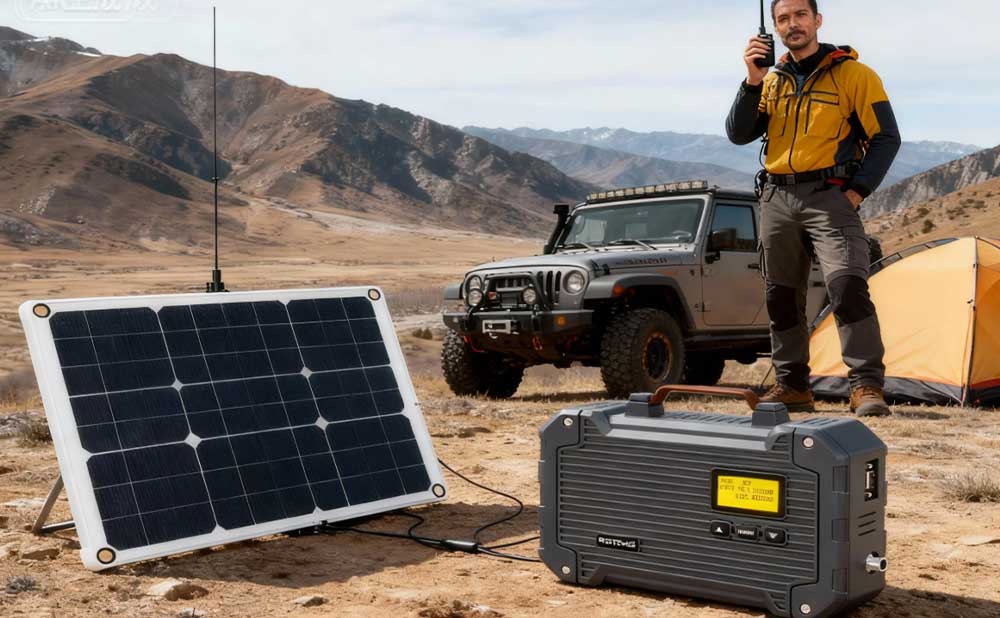 Breaking Communication Barriers: RT97L Portable Repeater and Solar Power Solution
