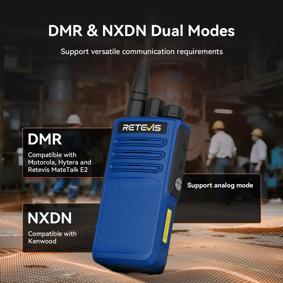 DMR and NXDN Dual Modes