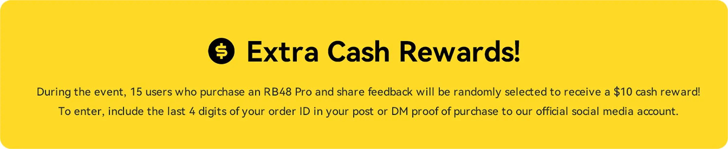 Join RB48 Pro UGC Campaign