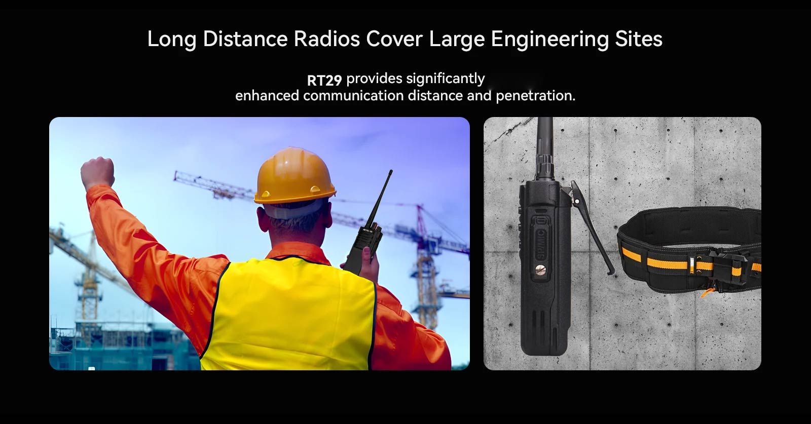 Retevis RT29 long range radio