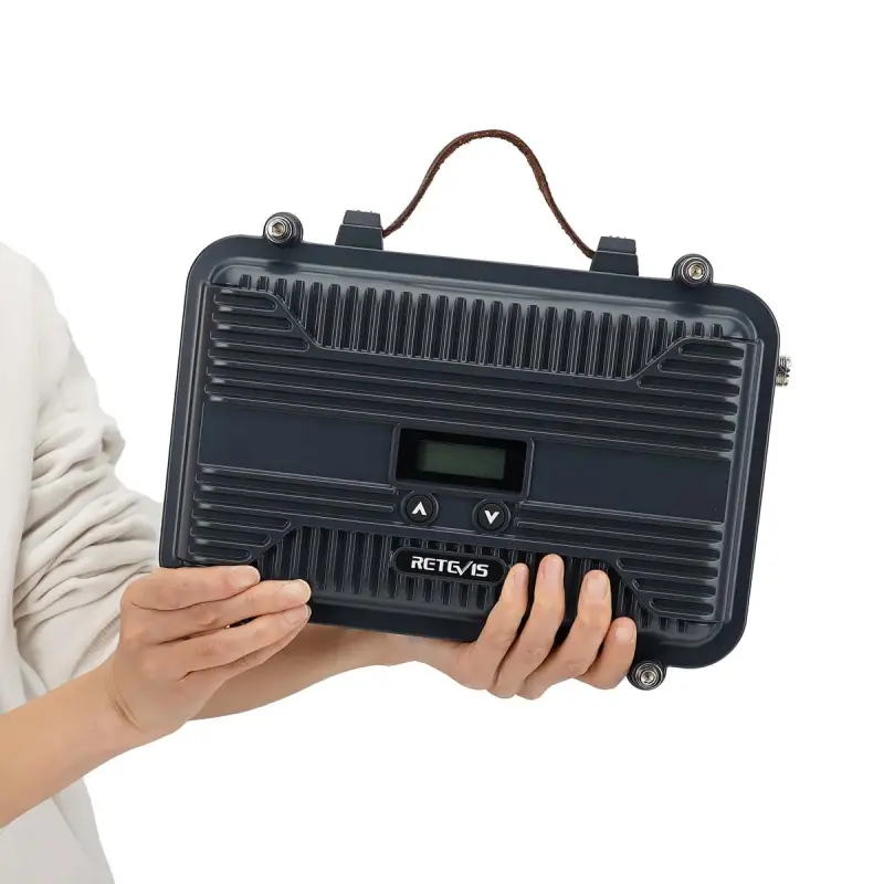 RT97S Portable GMRS Repeater and Speaker With Mic Bundle