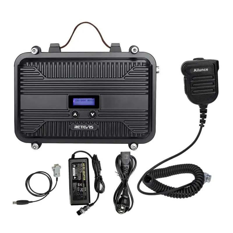 RT97S Portable GMRS Repeater and Speaker With Mic Bundle