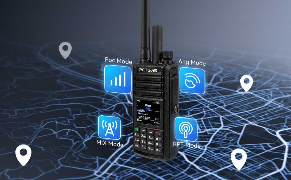 Upgraded POC Walkie-Talkie – The Retevis L2 Multimode Walkie-Talkie is Here