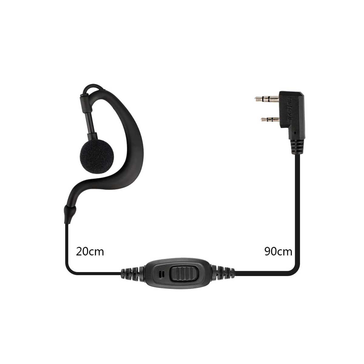 RT68 Portable Walkie talkies Small License-free Radio with Earpieces 20 pack