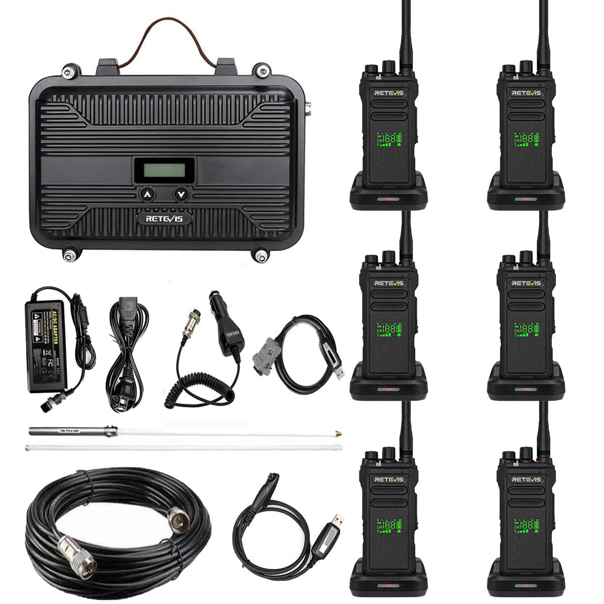 RT97P with NR30D digital repeater bundle