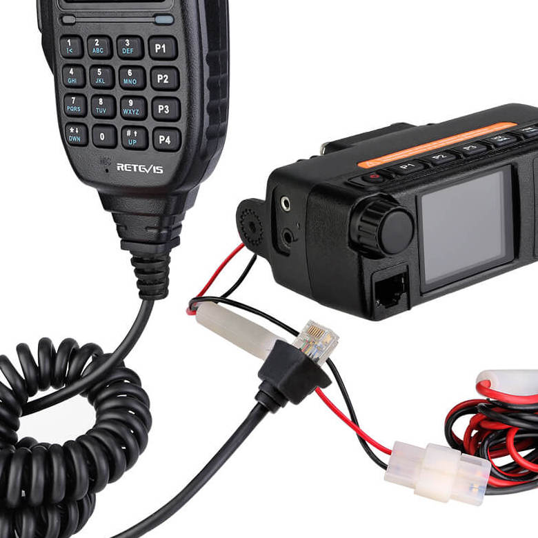RT73 Dual Band GPS Mini DMR Mobile Radio