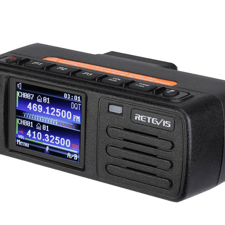 RT73 Dual Band GPS Mini DMR Mobile Radio