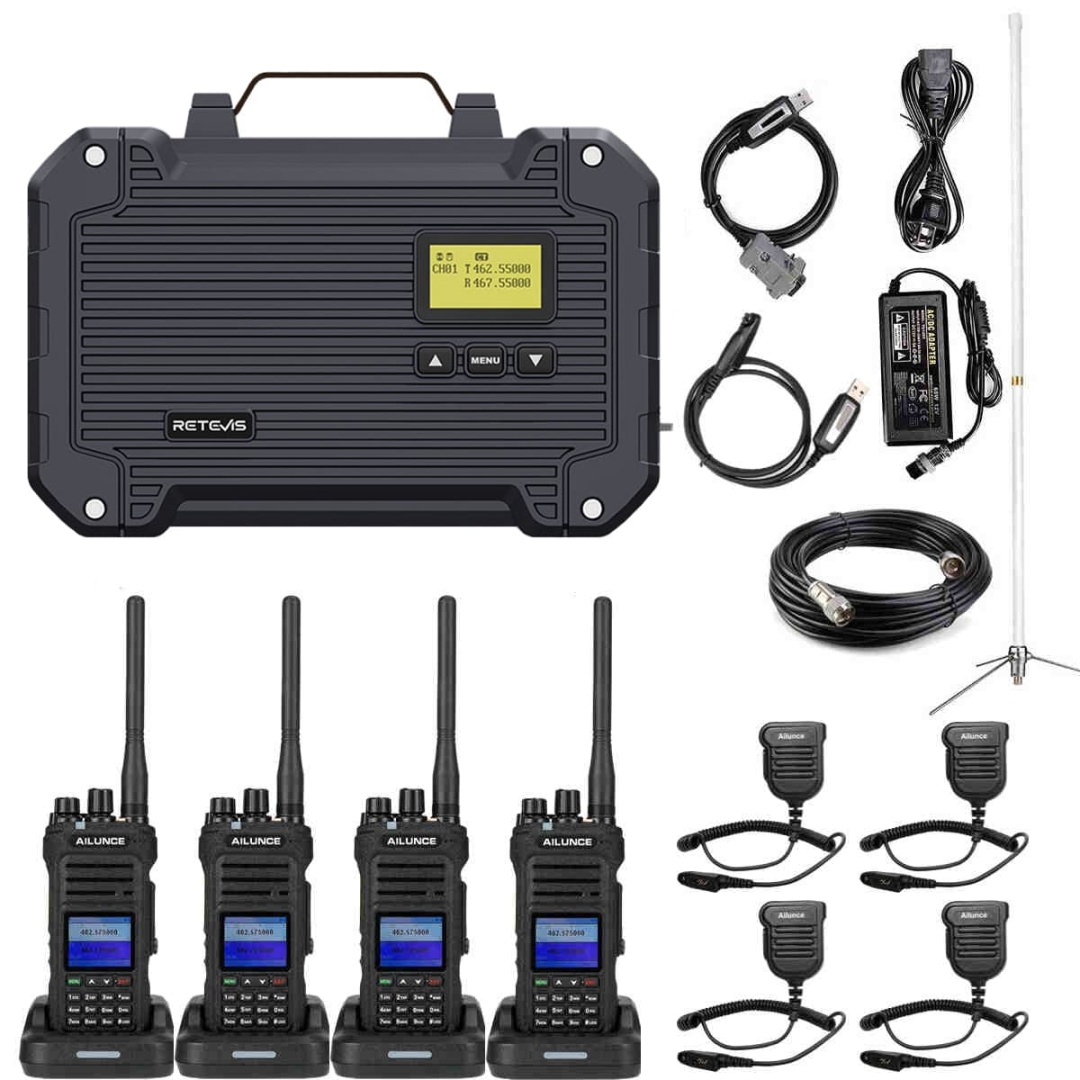 RT97L with HA1G four packs and mics