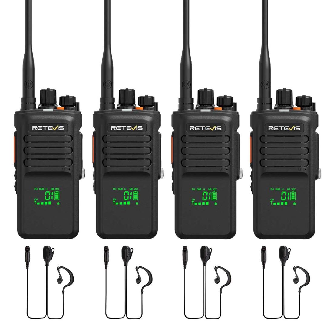 NR40 DMR radio with hidden display
