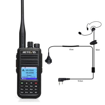 RT3S Built-in GPS DMR Radio with Earphone Kits