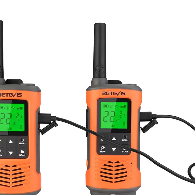 Retevis RT45P FRS Radio | License-Free | IP67 Waterproof | UBS-C charging | Emergency Alarm | NOAA 