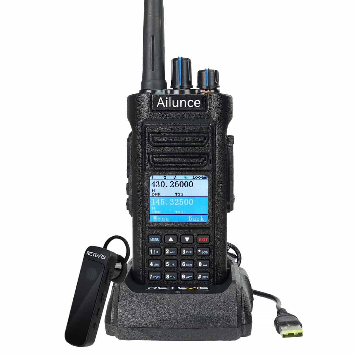 HD2 walkie talkie 