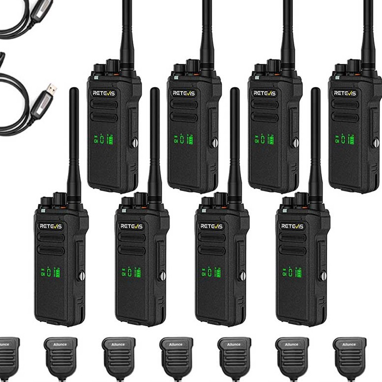 Retevis NR30D Long Distance Business Radio with Speak Mic