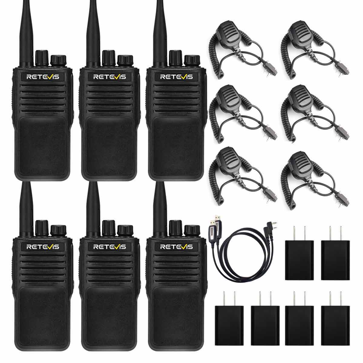 P62 Long-range IP68 Waterproof Rugged UV Dual Band Walkie Talkie  
