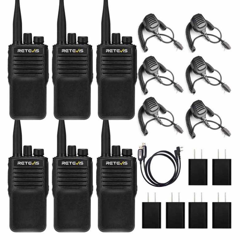 P62 Long-range IP68 Waterproof Rugged UV Dual Band Walkie Talkie  