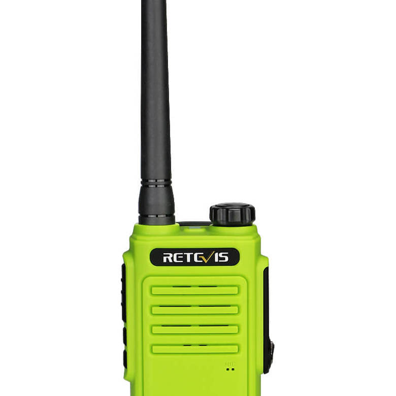 Retevis RT47 FRS Radio | License-Free | IP67 Waterproof | 1100mAh Battery | Fluorescent Green