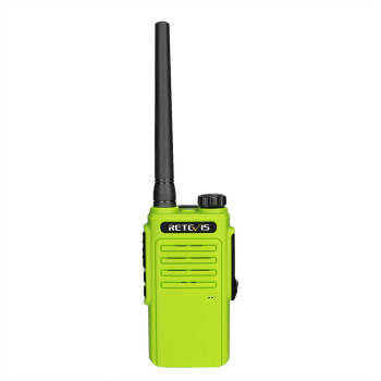 Retevis RT47 FRS Radio | License-Free | IP67 Waterproof | 1100mAh Battery | Fluorescent Green