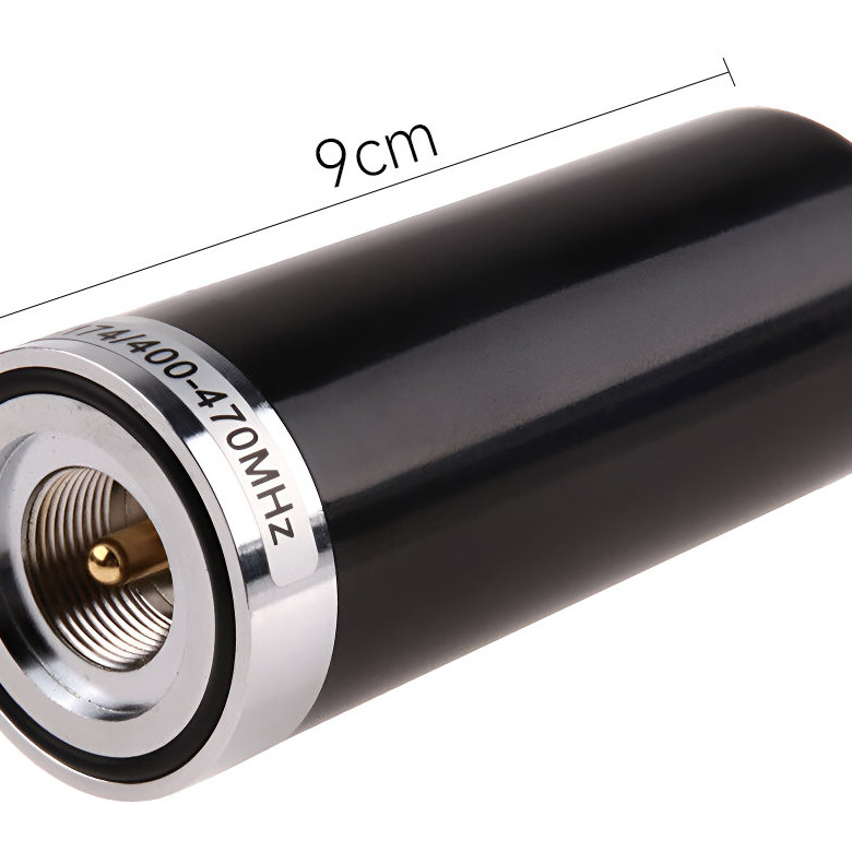 Black Dual Band Car Radio Stubby Antenna VHF/UHF PL259-M
