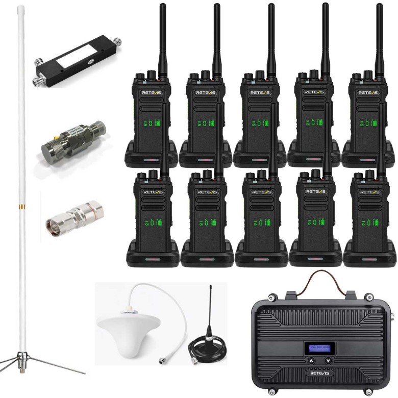 Retevis Professional Two-Way Warehouse Radio Systerm Solutions Kits