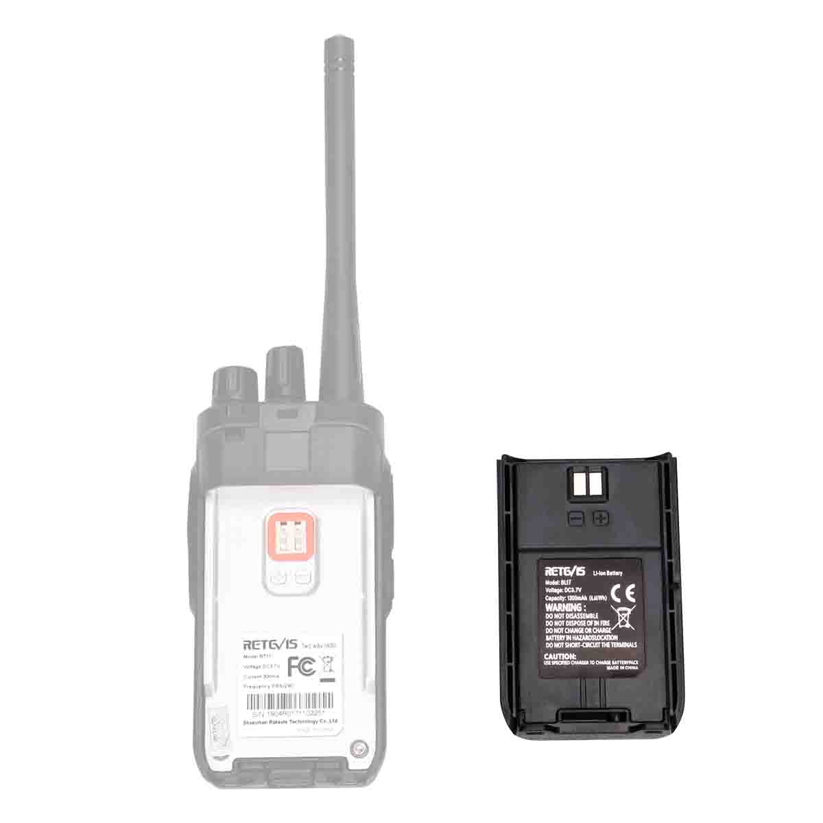 BL17 1200mAh 3.7V Original Li-Ion Battery for RT17