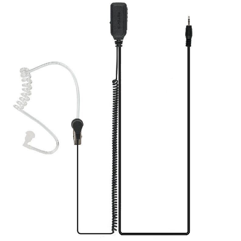 Retevis EAS001 2.5mm 1 Pin VOX Acoustic Tube In-ear Earpiece Headset for RB48/RB648