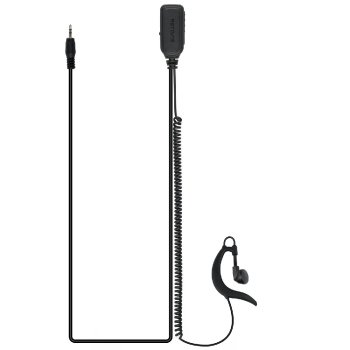 EES004 2.5mm 1 Pin VOX coil cable G shape Earpiece Headset for RB48/RB648