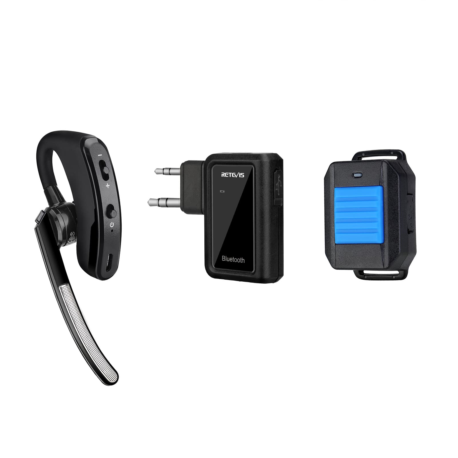 EEK013 Walkie Talkie Bluetooth Headset with Finger PTT