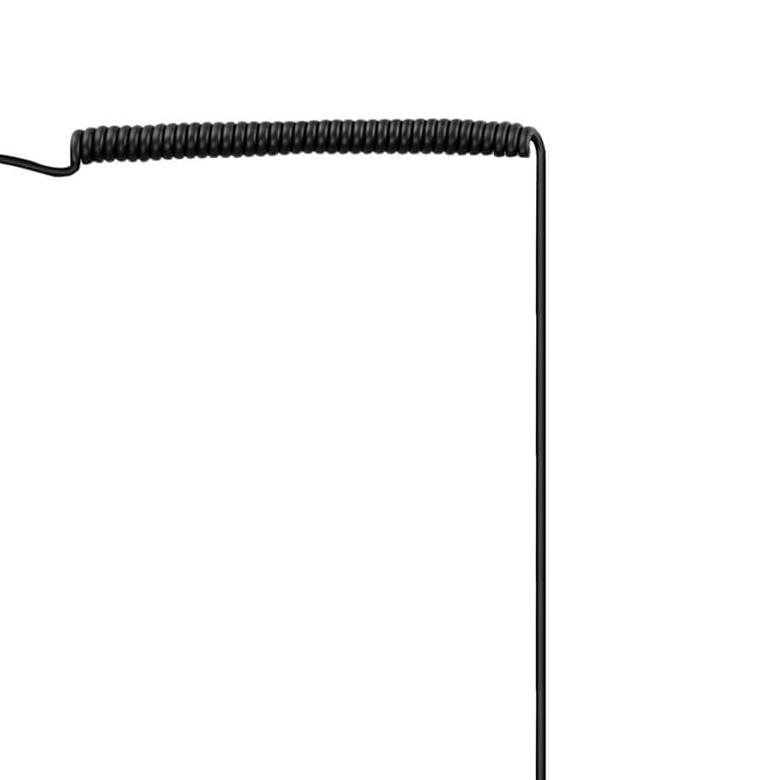EEK015 Kenwood 2 Pin D hanging headphones with Coil PTT MIC