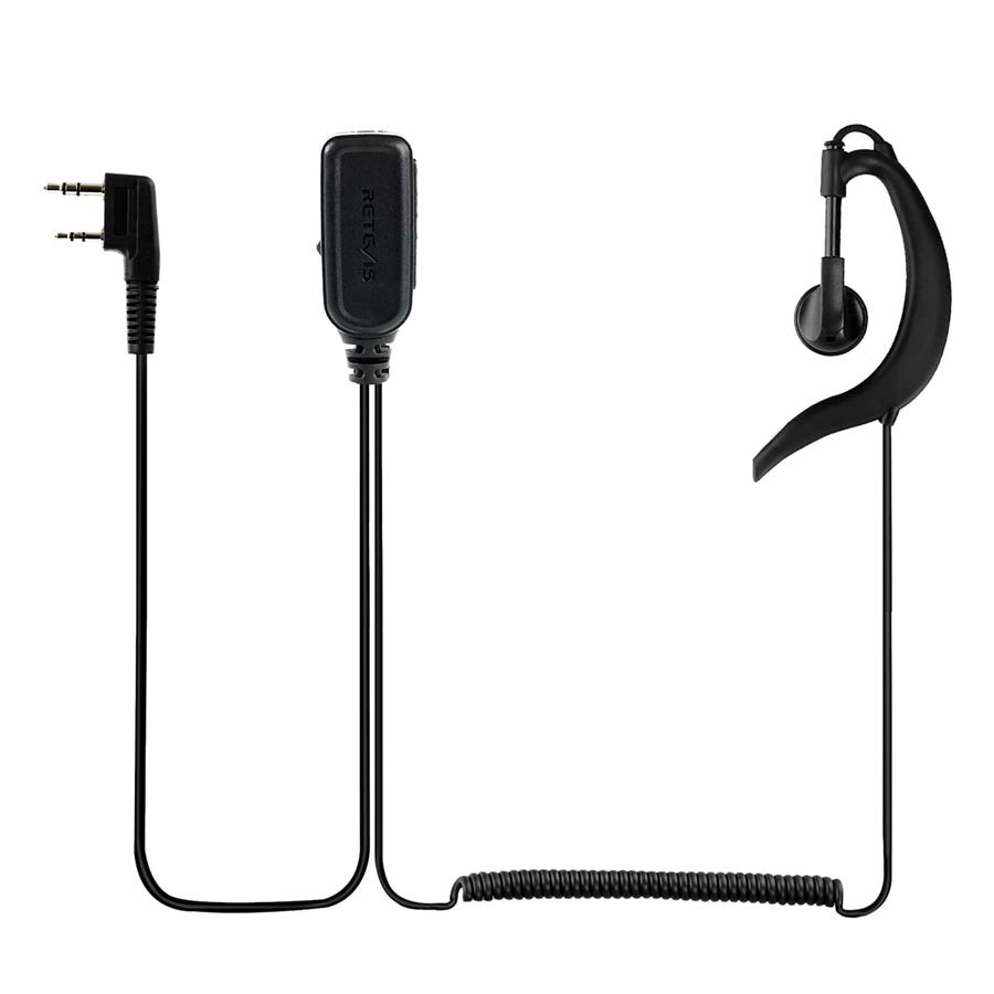 2pin G-Shape Earpiece  for Retevis H777 two way radio