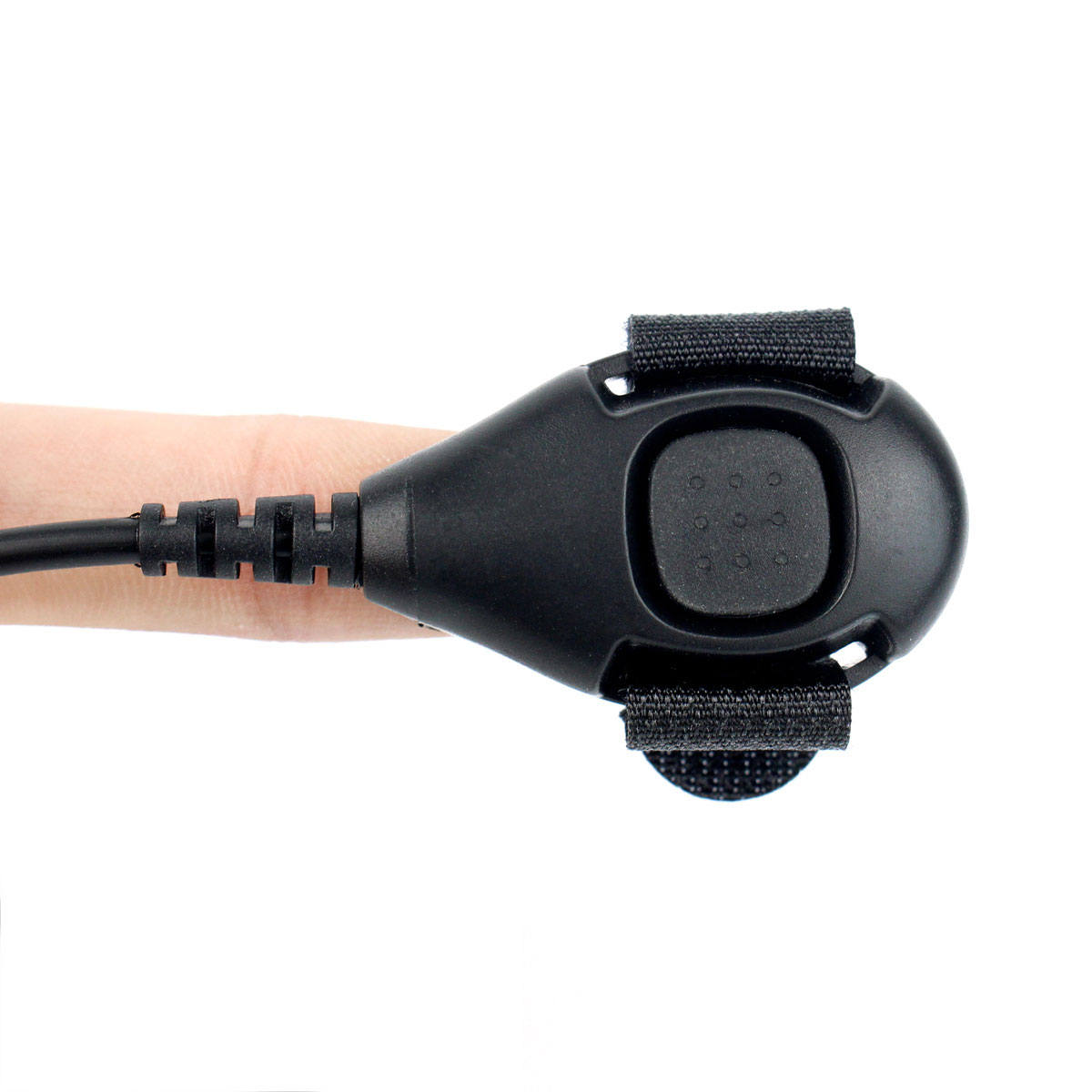 1 Wire Earbud Earpiece With Mic And Inline Ptt For Two Way Radios - Earphone And Two Way Radio