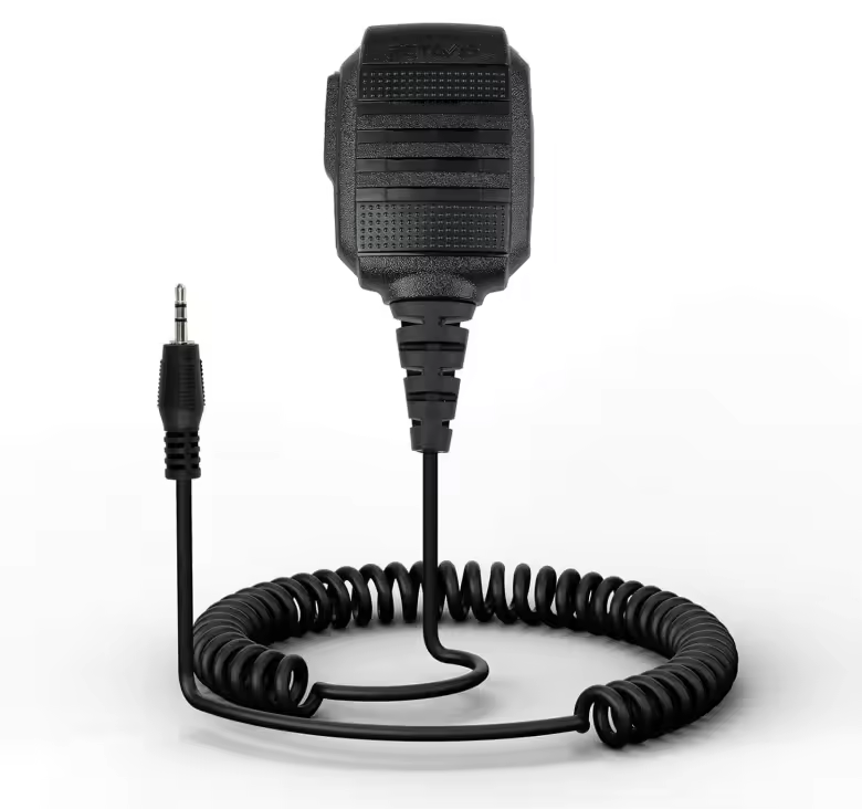 Retevis Walkie Talkie Speaker Mic 1 Pin 2.5mm Shoulder Speaker Mic for RB48 RB48 Plus RB648 RB648 Plus