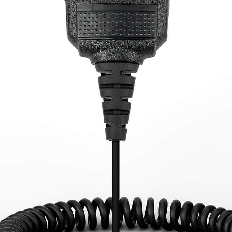 Retevis Walkie Talkie Speaker Mic 1 Pin 2.5mm Shoulder Speaker Mic for RB48 RB48 Plus RB648 RB648 Plus