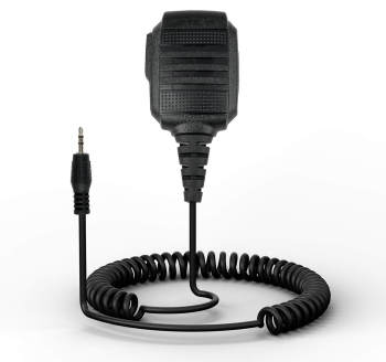 Retevis Walkie Talkie Speaker Mic 1 Pin 2.5mm Shoulder Speaker Mic for RB48 RB48 Plus RB648 RB648 Plus
