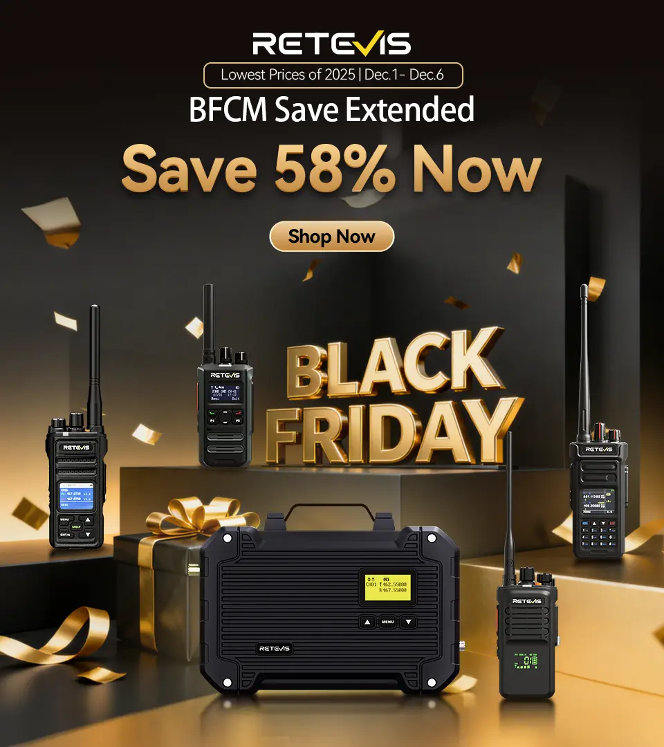 Retevis Black Friday Cyber Monday 2025