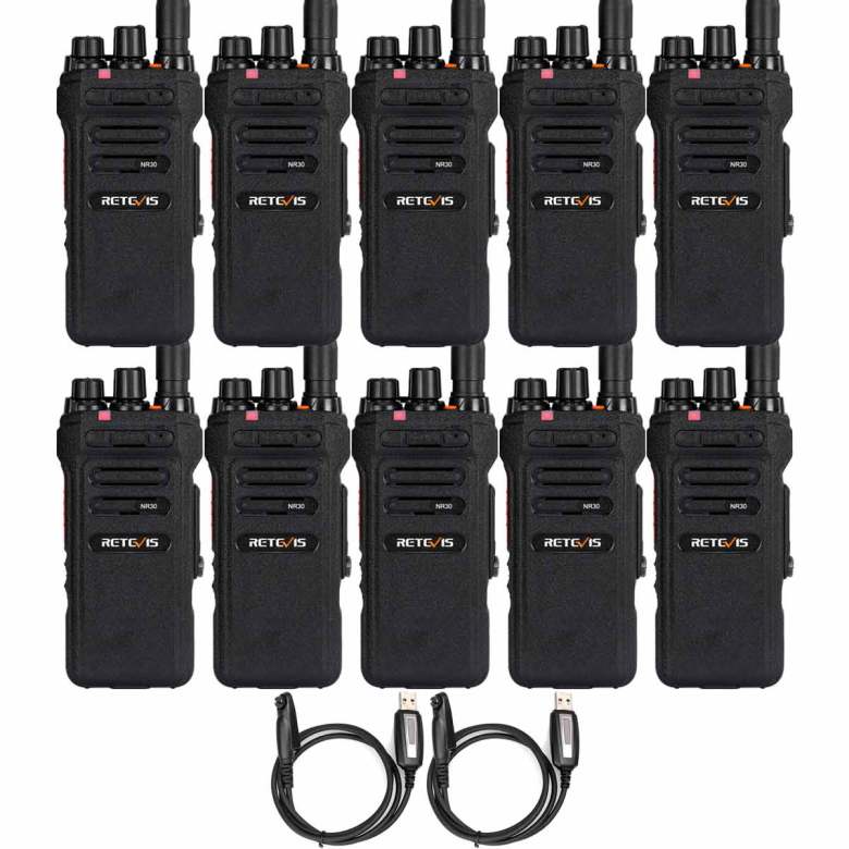 NR30 Noise Cancelling Group Call Waterproof GMRS Radio