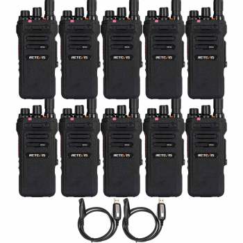 NR30 Noise Cancelling Group Call Waterproof GMRS Radio