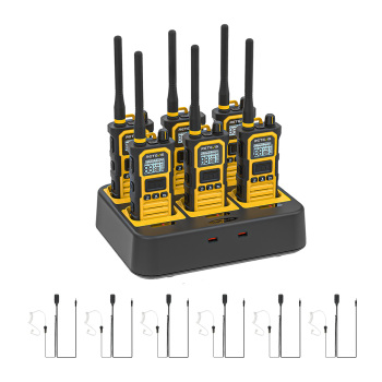 RB48 Pro Heavy Duty Walkie Talkie with Multi Charger (six/ten way)