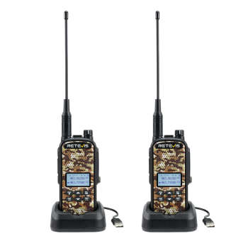 Retevis EZTalk 2 IP67 Waterproof GMRS Walkie Talkie for Hunting