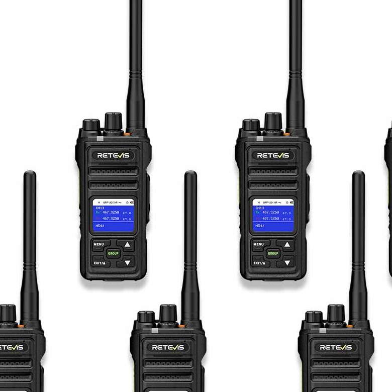 Retevis NR30S Long Range Noise Reduction GMRS Two Way Radio with Display
