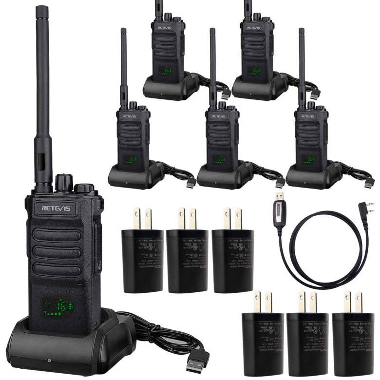 Retevis RT86 Long Distance 2 Way Radio with Hidden Display
