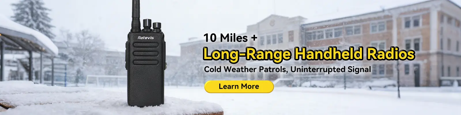 Long Range Handheld Radios