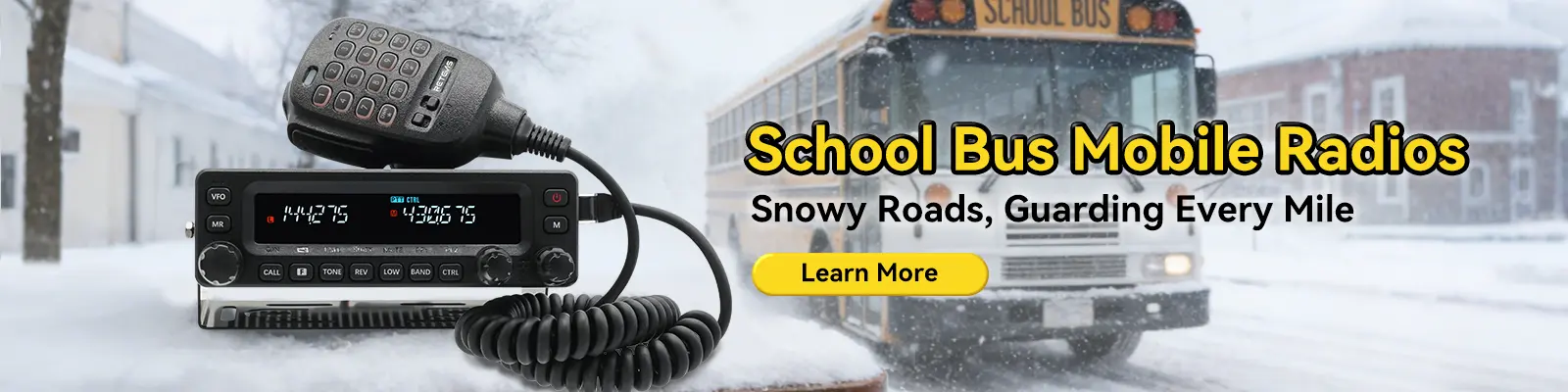 School Bus Mobile Radios